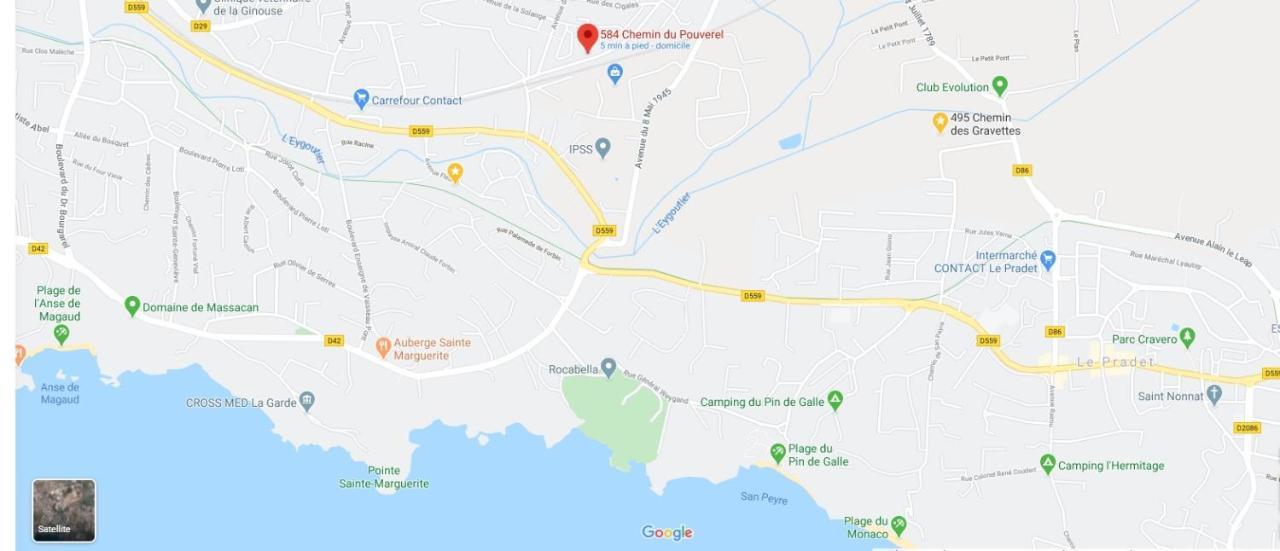 Lou Mistraou Apartment La Garde  Ngoại thất bức ảnh